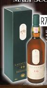 Lagavulin Aged 16 Years Single Islay Malt Scotch Whisky-750ml