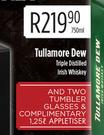 Tullamore Dew Triple Distilled Irish Whisky-750ml