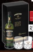 Jameson Select Reserve Irish Whisky With Two Tumbler Glasses-750ml
