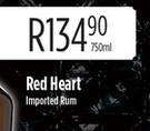 Red Heart Imported Rum-750ml