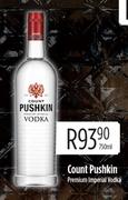  Count Pushkin Premium Imperial Vodka-750ml