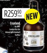 Cruxland By KWV London Dry Gin Infused With Kalahari Truffes-750ml