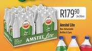 Amstel Lite Non-Returnable Bottles & Cans-24x330ml