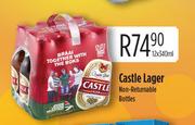 Castle Lager Non-Returnable Bottles-12x340ml