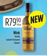 Wink Vanilla Custard Flavoured Liqueur-750ml