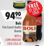 Bols Fine Export Quality Brandy-750ml