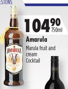 Amarula Marula Fruit And Cream Cocktail-750ml
