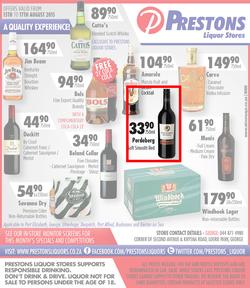 Prestons Liquor Stores (13 Aug - 17 Aug 2015), page 1