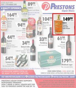 Prestons Liquor Stores (13 Aug - 17 Aug 2015), page 1