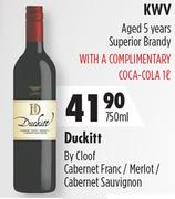 Duckitt By Cloof Cabernet Franc/Merlot/Cabernet Sauvignon-750ml