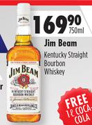 Jim Beam Kentucky Straight Bourbon Whiskey-750ml