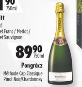 Pongracz Methode Cap Classique Pinot Noir/Chardonnay-750ml