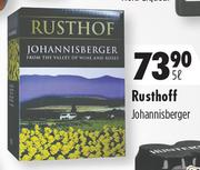 Rusthoff Johannisberger-750ml