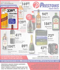 Prestons Liquor Stores (08 Oct - 12 Oct), page 1