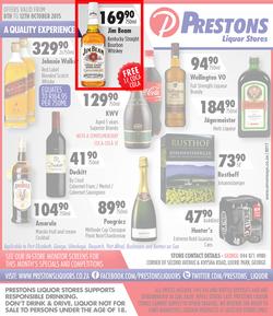 Prestons Liquor Stores (08 Oct - 12 Oct), page 1