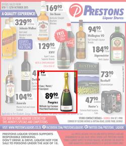 Prestons Liquor Stores (08 Oct - 12 Oct), page 1
