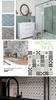 Artens Locarno Mix Black/White Matte Mosaic Tile L30cm x W30cm (Per Sheet)-Per Box