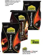 Camp Master 5Kg Briquettes Or Charcoal-For 3