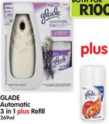 Glade Automatic 3 In 1 Plus Refill 269ml-For Both