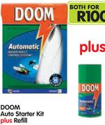 Doom Auto Starter Kit Plus Refill
