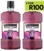 Listerine Total Care Mouthwash-2x750ml