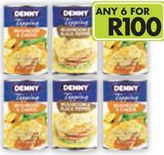 Denny Creamed Mushrooms(All Variants)-6x300g