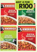 Knorrox Soya Mince(All Variants)-4x400g
