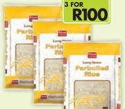 First Value Parboiled Rice-3x5Kg