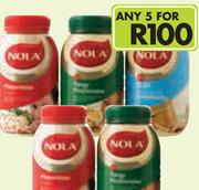 Nola Mayonnaise(All Variants)-5x730/750g