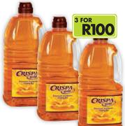 Crispa Gold Premium Sunflower Frying Oil-3x2Ltr