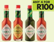 Tabasco Sauce(All Variants Excluding Habanero)-4x60ml