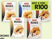 Bokomo Rusks(All variants)-5 x 450/500g