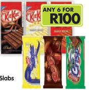 Nestle Chocolate Slabs(All variants)-6 x 150g