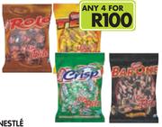 Nestle Passions, Peppermint Crisp, Bar-One, Rolo Or Tex (All Variants)-4 x 130g