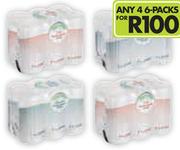 Rereshhh Flavoured Carbonated Soft Drink Cans(All Variants)-4x6x200ml