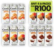 Ceres 100% Juice Blend(All Variants)-4x6x200ml