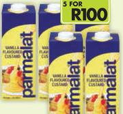 Parmalat Vanilla Custard-5x1Ltr