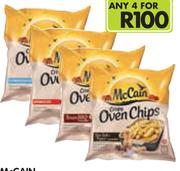 McCain Crispy Oven Chips(All Variants)-4 x 750g