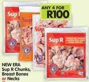 New Era Sup R Chunks,Breast Bones Or Necks-4 x 2Kg