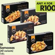 M Samoosas(All Variants)-4 x 14's Pack