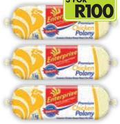 Enterprise Chicken Polony-3 x 1Kg
