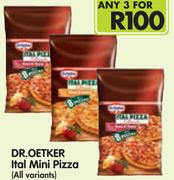 Dr.Oetker Ital Mini Pizza(All Variants)-3 x 8's Pack