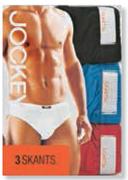 Jockey 3 pack Mens Skants