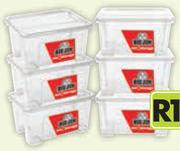 Big Jim 6 Piece 4Ltr Alpha Storage Box Set