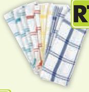 Caterers Choice 10 Pack Dish Cloth In Assorted Colour