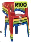 4 piece Buzz Kidz Chair Set