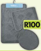 3 Piece Vivaldi Bath Set In Assorted Colour