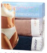 Ladies 3 pack FrenchCut, Bikini, Full brief Or G-String