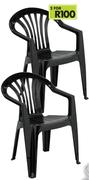 Contour Outdoor Venice Low Back Chair-For 2