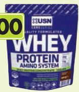 USN 454g Amino Whey Protein Chocolate,Cinnamon Or Strawberry